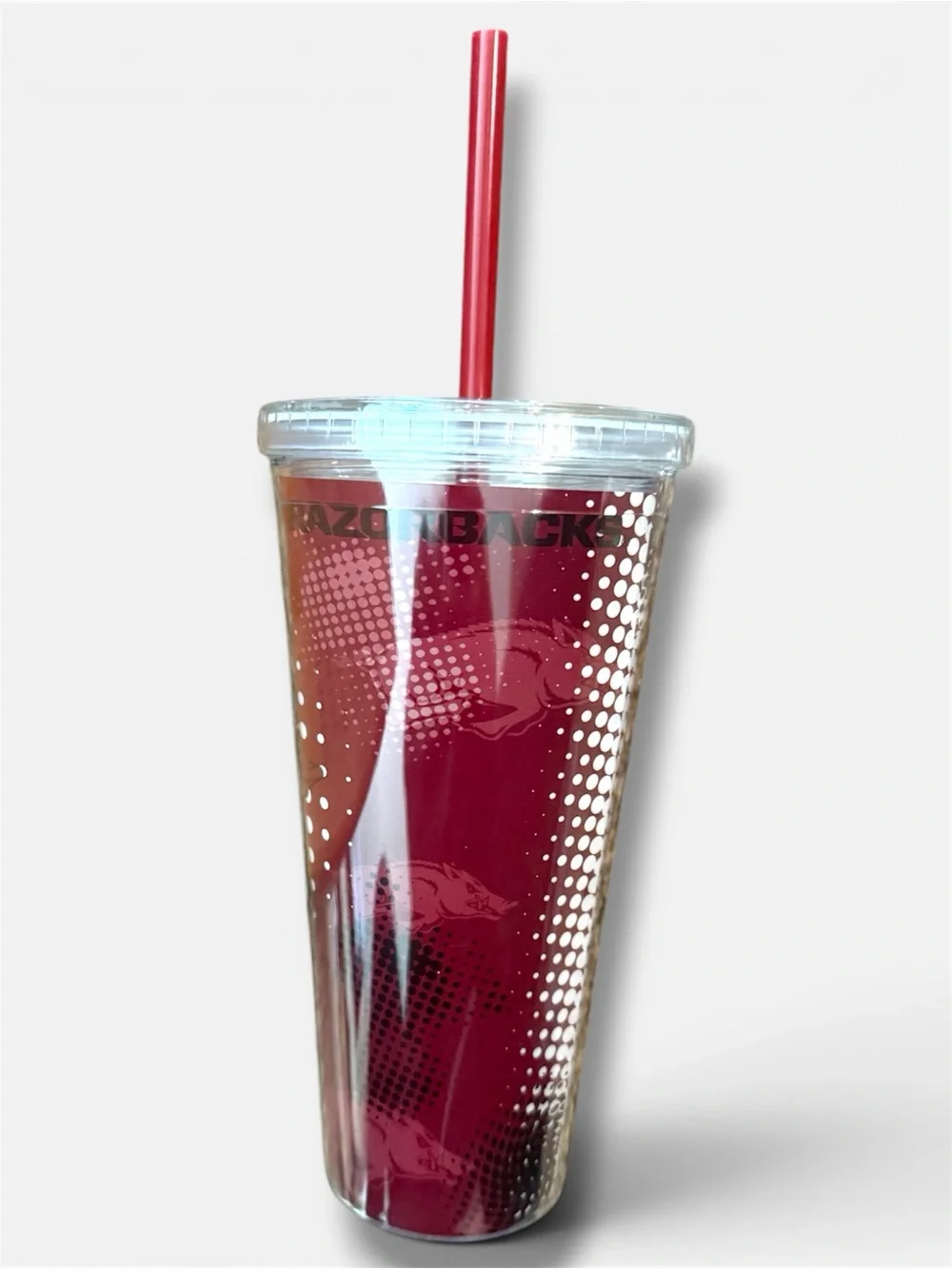 -Set of 2-NCAA Arkansas Razorbacks 22oz Tumblers